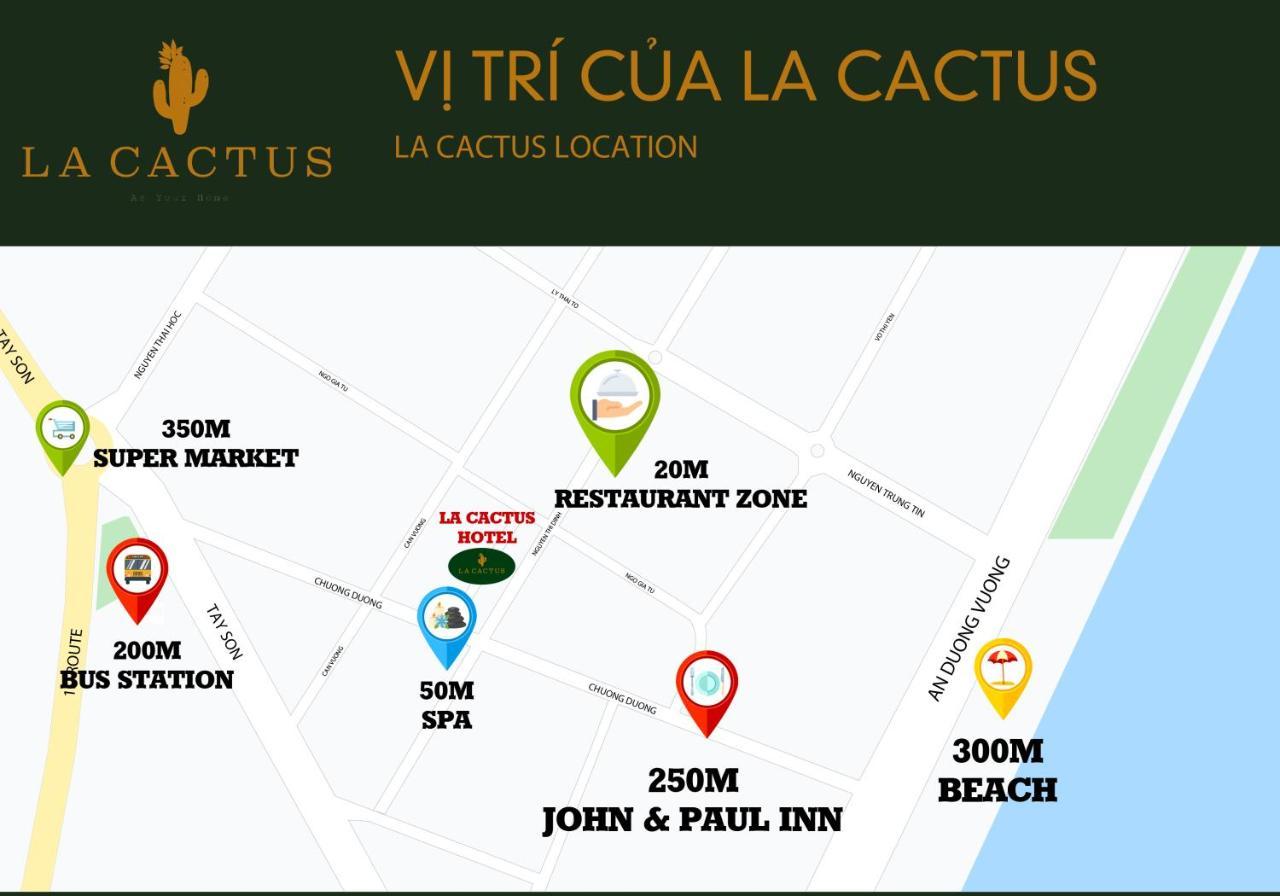 La Cactus Hotel Quy Nhon Bagian luar foto